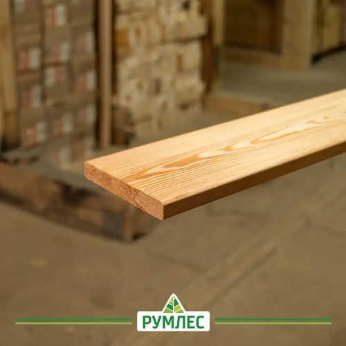 картинка Планкен прямой 20*140*3000мм сорт Прима лиственница от магазина Румлес