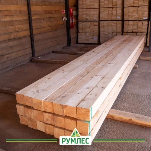 картинка Брус 150*150*6000мм 1-3 сорт (ГОСТ 8486-86) естественной влажности хвойные породы от магазина Румлес