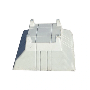 картинка Кросс-блок L фундаментный бетонный 400*400мм под брус 150*150мм от магазина Румлес