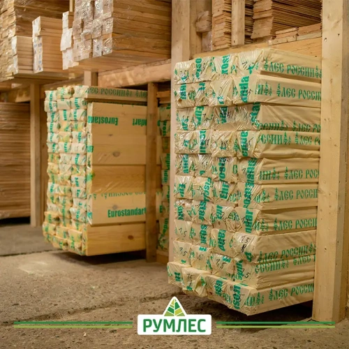 картинка Доска пола шпунтованная ель/сосна 35*145(135)*3000мм сорт АВ Киров от магазина Румлес