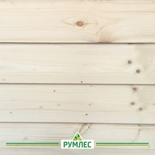 картинка Планкен скошенный 20*145*6000мм сорт АВ Ель 100% от магазина Румлес