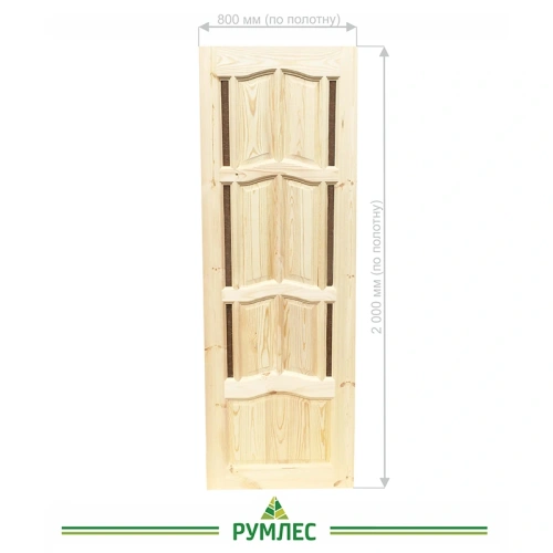 картинка Дверь межкомнатная глухая Ампир Люкс 2000*800мм от магазина Румлес