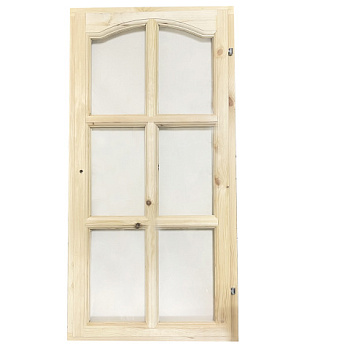 картинка Окно верандное полуарочное 1200*600*50мм от магазина Румлес