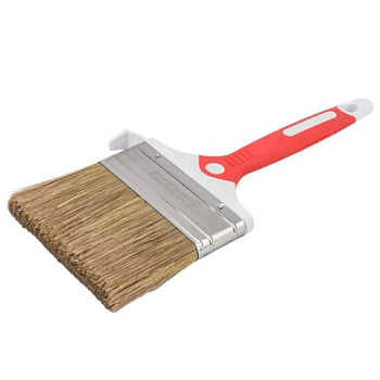 картинка Кисть плоская изностойкая для лаков, масла PARADE, смешанная щетина, 100мм от магазина Румлес