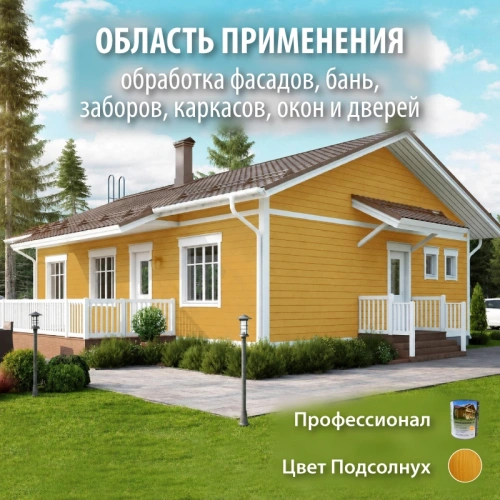 картинка Масло для Фасадов ПРОФЕССИОНАЛ Подсолнух (НК-50) 2,7л от магазина Румлес