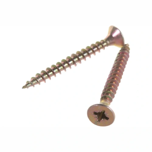 картинка Саморезы универсальные 5*45мм желтый цинк от магазина Румлес