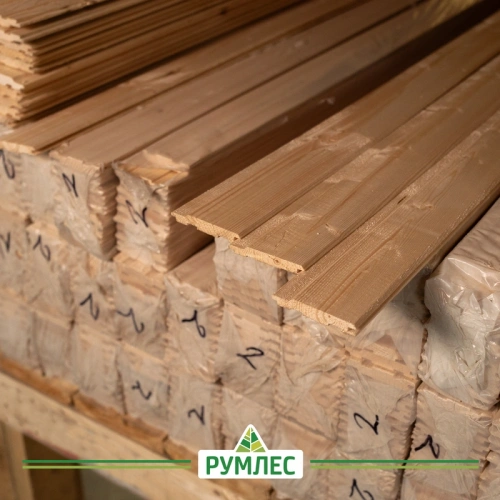 картинка Евровагонка ель/сосна 12,5*76(70)*2500мм сорт C Киров (10шт/уп) от магазина Румлес