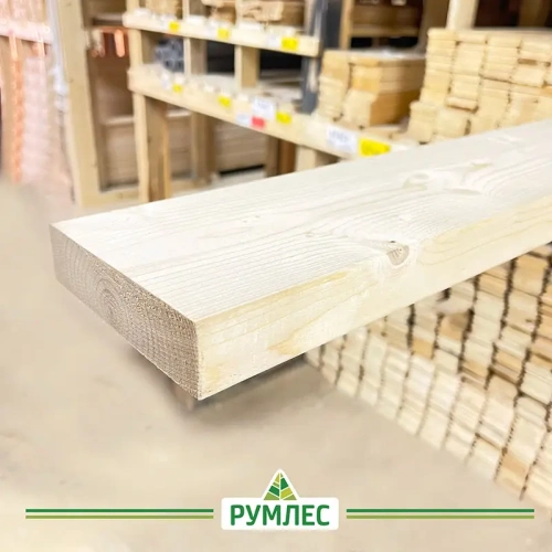 картинка Доска строганая камерной сушки 36*140*3000мм сорт АВ ель/сосна (с фаской на углах) от магазина Румлес