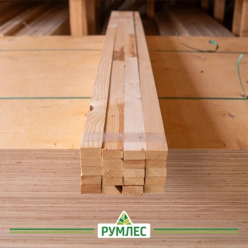 картинка Брусок строганый камерной сушки 20*40*2000мм сорт C ель/сосна от магазина Румлес