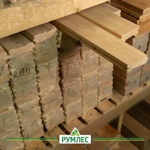 картинка Доска пола шпунтованная ель/сосна 36*145(135)*6000мм сорт АВ Архангельск от магазина Румлес