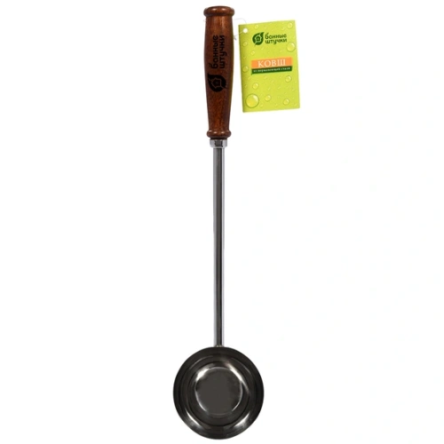 картинка Ковш Банные штучки нерж.сталь 45см от магазина Румлес