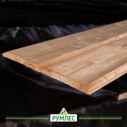 картинка Имитация бруса ель/сосна 21*192(185)*6000мм сорт АВ Киров от магазина Румлес