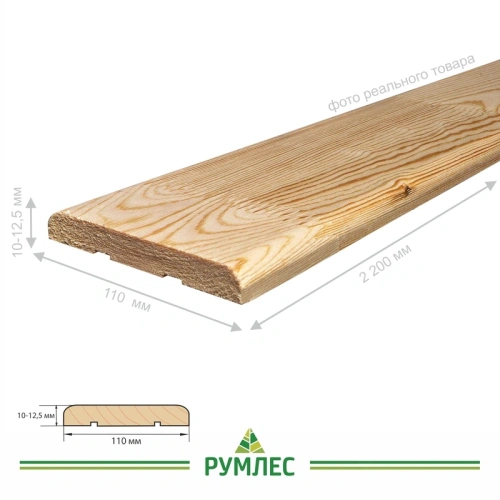 картинка Наличник сосна плоский 110*2200мм сорт Экстра от магазина Румлес