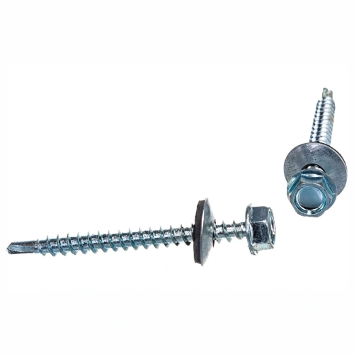 картинка Саморезы кровельные цинк 4,8*50мм металл/дерево от магазина Румлес