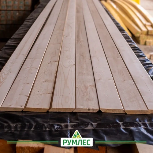 картинка Планкен скошенный 20*145*6000мм сорт АВ Ель 100% от магазина Румлес