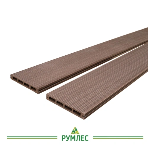 картинка ДПK доска террасная вельвет 20*145*3000мм шоколад техно эконом от магазина Румлес