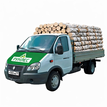 картинка Дрова тюльки 30-40см Березовые естественной влажности 2,5м³ от магазина Румлес