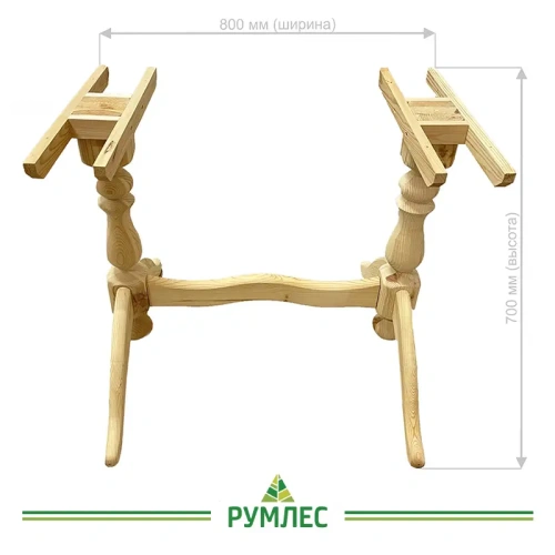 картинка Подстолье хвоя (2 ножки по краям) от магазина Румлес