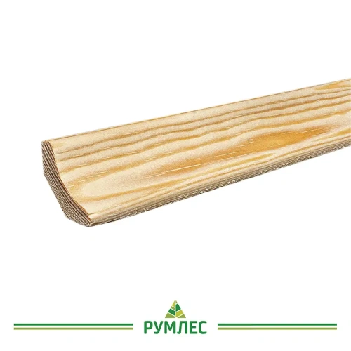 картинка Плинтус лодочка 40*2500мм сосна сорт Экстра от магазина Румлес
