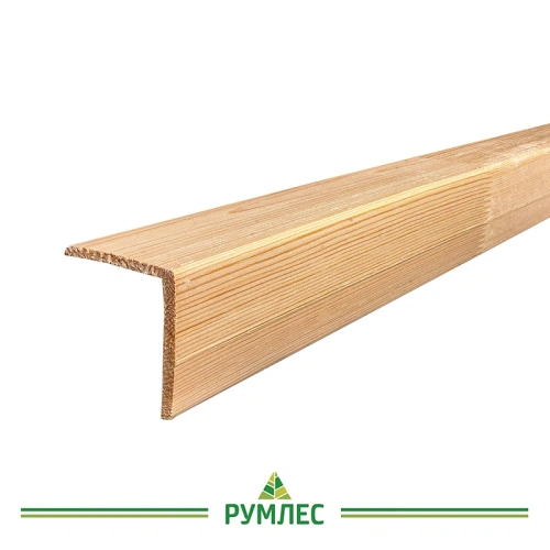 картинка Угол наружный сосна 60*60*3000мм сорт Экстра сращенный от магазина Румлес