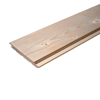 картинка Имитация бруса ИжПрофиль Ель 17*172(152)*1000мм сорт АВ увеличенный шип 20мм от магазина Румлес