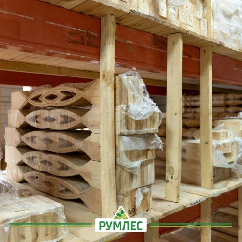 картинка Балясина Плоская 18*90 №1 Сосна сорт Экстра сращенная от магазина Румлес