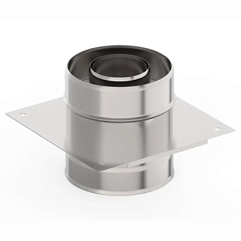 картинка Площадка монтажная сэндвич D115/200 нерж.сталь 430-0.8/0.5мм от магазина Румлес