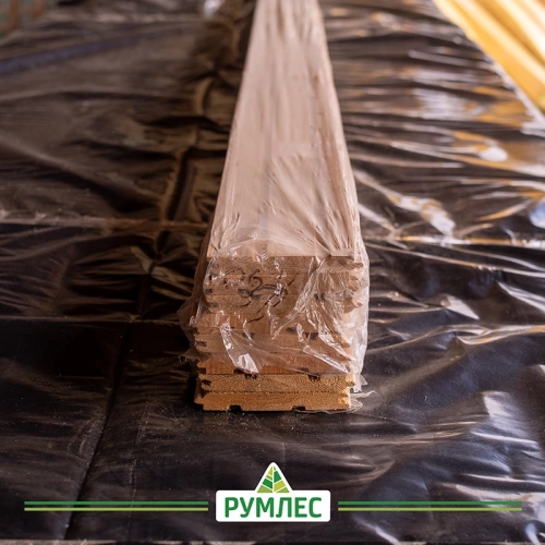 картинка Вагонка штиль лиственница 14*120(110)*6000мм сорт Прима сращенная (8шт/уп) от магазина Румлес