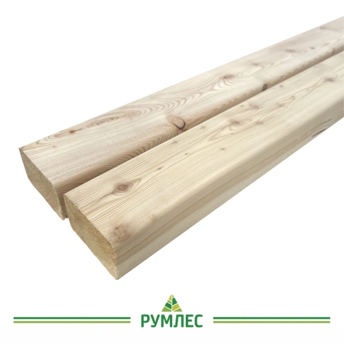 картинка Брусок строганый 45*70*4000мм сорт АВ лиственница от магазина Румлес