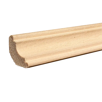 картинка Плинтус липа фигурный 35*1800мм сорт А цельный от магазина Румлес