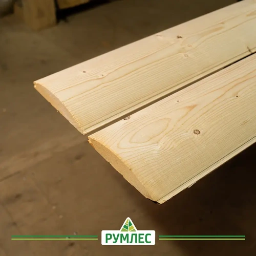 картинка Блок-хаус ель/сосна 36*192(185)*2500мм сорт АВ Киров от магазина Румлес