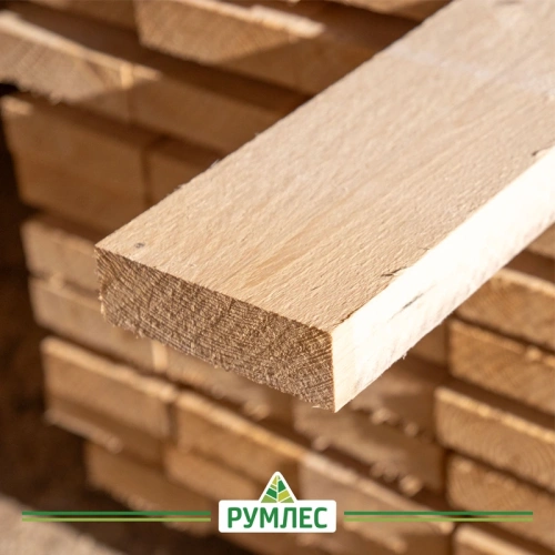 картинка Доска обрезная 50*150*6000мм 1 сорт дисковый распил, естественной влажности ель/сосна от магазина Румлес