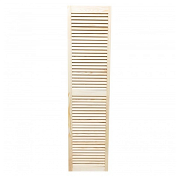 картинка Дверь жалюзийная 494*1505мм сосна сорт Экстра магазин Румлес являющийся официальным дистрибьютором в России  картинка Дверь жалюзийная 494*1505мм сосна сорт Экстра от магазина Румлес