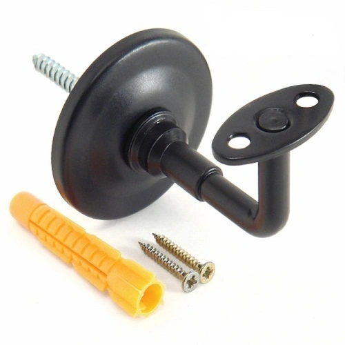 картинка Опора для поручней черный мат. от магазина Румлес