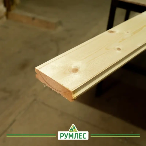 картинка Доска пола шпунтованная ель/сосна 36*145(136)*4000мм сорт АВ Киров от магазина Румлес