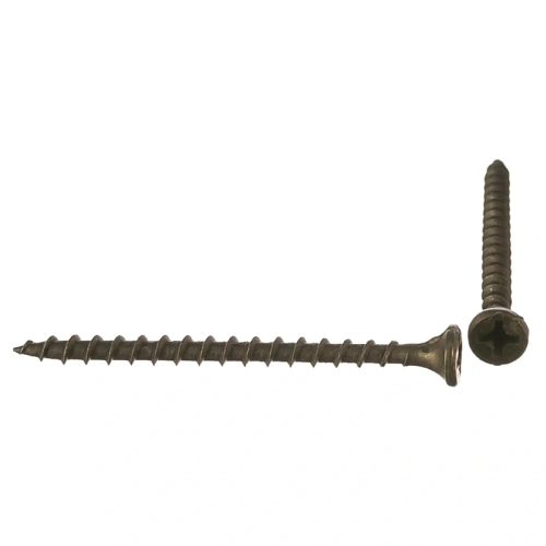 картинка Саморезы по дереву потай 3.5*55мм оксидированные от магазина Румлес