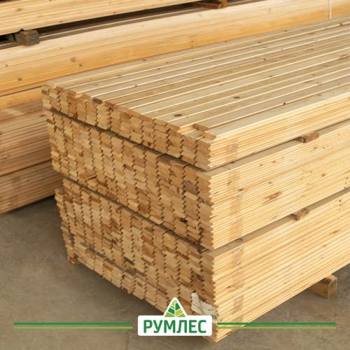 картинка Планкен скошенный 20*75*3000мм сорт АВ ель/сосна от магазина Румлес