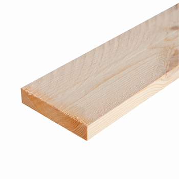 картинка Доска обрезная 25*150*6000мм естественной влажности 1 сорт дисковый распил ель/сосна от магазина Румлес
