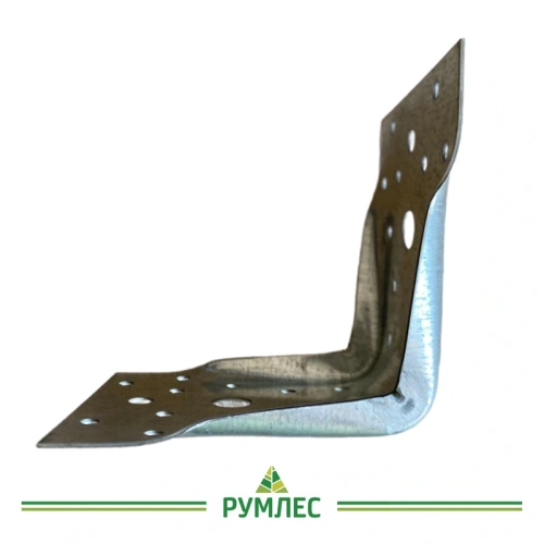 картинка Уголок крепежный усиленный 105*105*90*1,5мм оцинкованный Т-34 ГОСТ 14918-80 РОССИЯ от магазина Румлес