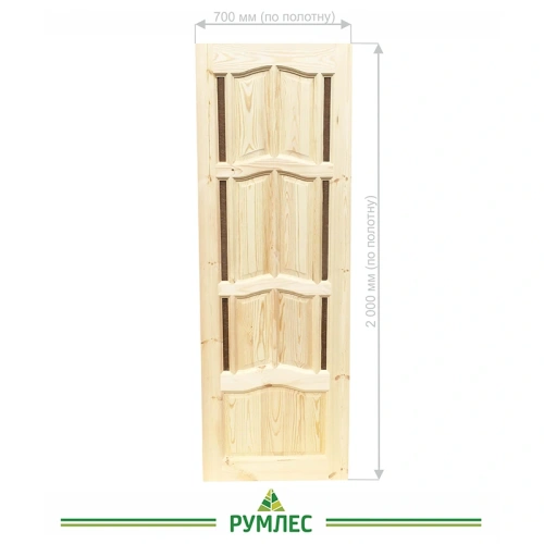 картинка Дверь межкомнатная глухая Ампир Люкс 2000*700мм от магазина Румлес